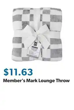 Sam's Club Member's Mark Lounge Throw offer