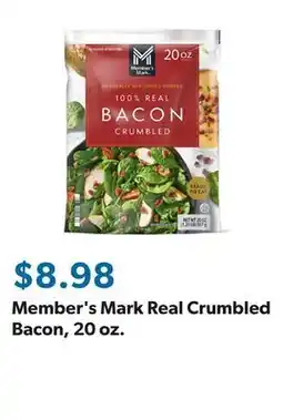 Sam's Club Member's Mark Real Crumbled Bacon, 20 oz offer