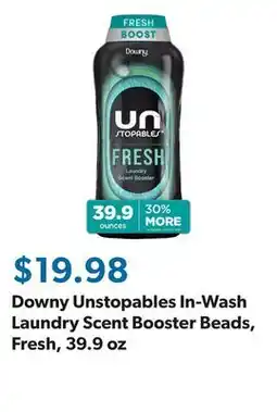 Sam's Club Downy Unstopables In-Wash Laundry Scent Booster Beads, Fresh, 39.9 oz offer