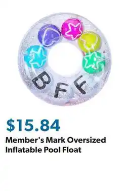 Sam's Club Member's Mark Oversized Inflatable Pool Float offer