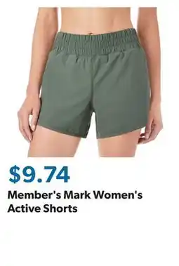 Sam's Club Member's Mark Women's Active Shorts offer
