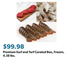 Sam's Club Premium Surf and Turf Curated Box, Frozen, 4.38 lbs offer