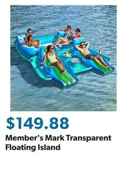 Sam's Club Member's Mark Transparent Floating Island offer