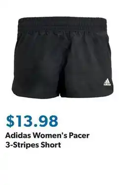 Sam's Club Adidas Women's Pacer 3-Stripes Short offer