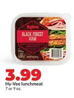 Hy-Vee Hy-vee lunchmeat offer