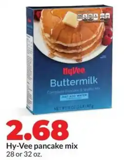 Hy-Vee Hy-vee pancake mix offer