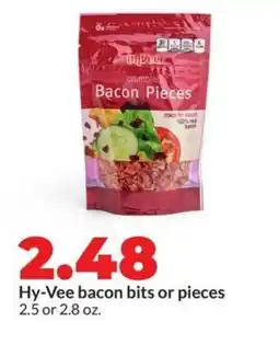 Hy-Vee Hy-vee bacon bits or pieces offer