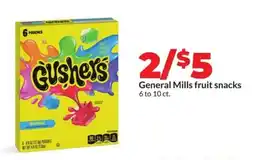 Hy-Vee General mills fruit snacks offer