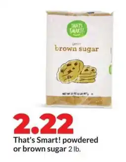 Hy-Vee That's smart! powdered or brown sugar offer