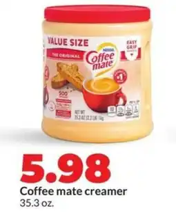 Hy-Vee Coffee mate creamer offer