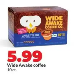 Hy-Vee Wide awake coffee offer