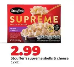 Hy-Vee Stouffer's supreme shells & cheese offer