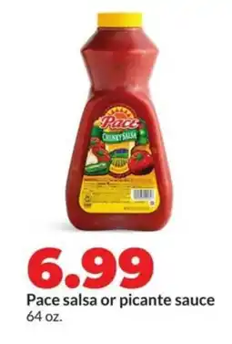 Hy-Vee Pace salsa or picante sauce offer