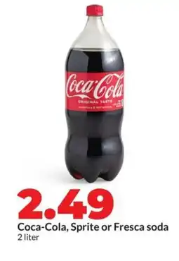 Hy-Vee Coca-cola, sprite or fresca soda offer