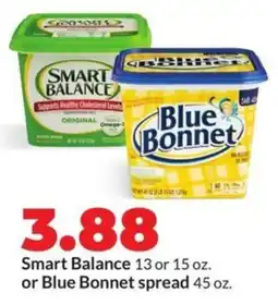 Hy-Vee Smart Balance or Blue Bonnet spread offer