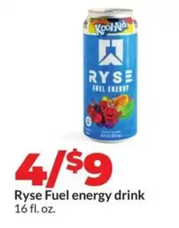 Hy-Vee Ryse Fuel energy drink offer