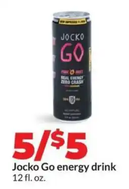 Hy-Vee Jocko Go energy drink offer