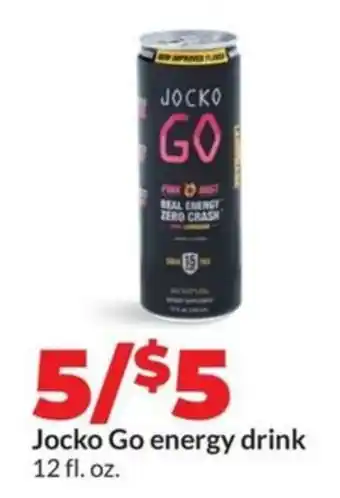 Hy-Vee Jocko Go energy drink offer