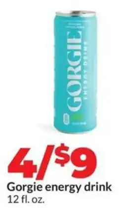 Hy-Vee Gorgie energy drink offer