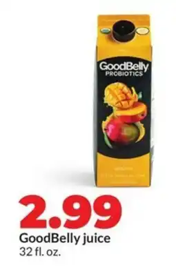Hy-Vee GoodBelly juice offer