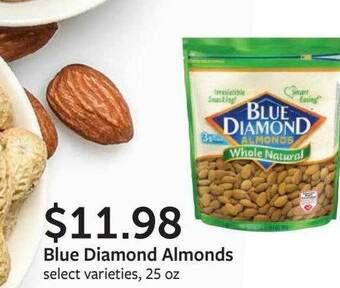 Fareway Blue Diamond Almonds offer
