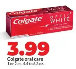 Hy-Vee Colgate oral care offer