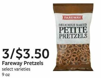 Fareway Fareway Pretzels offer