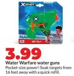 Hy-Vee Water Warfare water guns offer