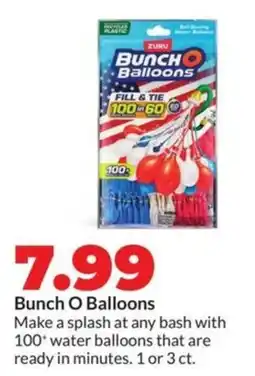 Hy-Vee Bunch O Balloons offer