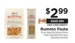 ShopRite Rummo Pasta offer