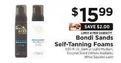 ShopRite Bondi Sands Self-Tanning Foams offer