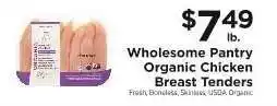 ShopRite Wholesome Pantry Organic Chicken Breast Tenders offer