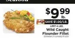 ShopRite Wild Caught Flounder Fillet offer