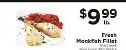 ShopRite Fresh Monkfish Fillet offer