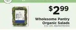 ShopRite Wholesome Pantry Organic Salads offer