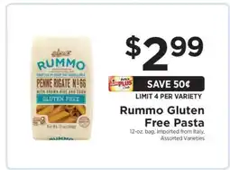ShopRite Rummo Gluten Free Pasta offer