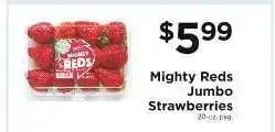 ShopRite Mighty Reds Jumbo Strawberries offer