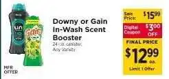 ShopRite Downy or Gain In-Wash Scent Booster offer