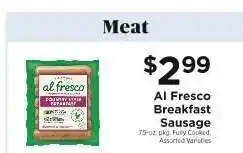 ShopRite Al Fresco Breakfast Sausage offer