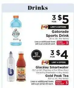 ShopRite Gatorade Sports Drink offer