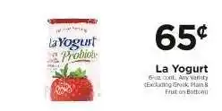 ShopRite La Yogurt offer