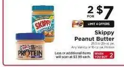 ShopRite Skippy Peanut Butter offer
