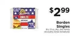 ShopRite Borden Singles offer