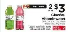 ShopRite Glaceau Vitaminwater offer