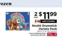 ShopRite Nestlé Drumstick Variety Pack offer