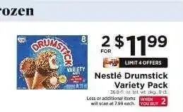 ShopRite Nestlé Drumstick Variety Pack offer