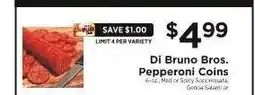 ShopRite Di Bruno Bros. Pepperoni Coins offer