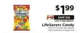 ShopRite LifeSavers Candy offer