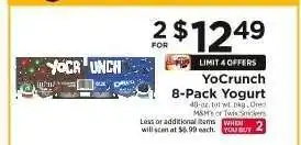 ShopRite YoCrunch 8-Pack Yogurt offer