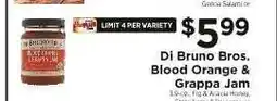 ShopRite Di Bruno Bros. Blood Orange & Grappa Jam offer